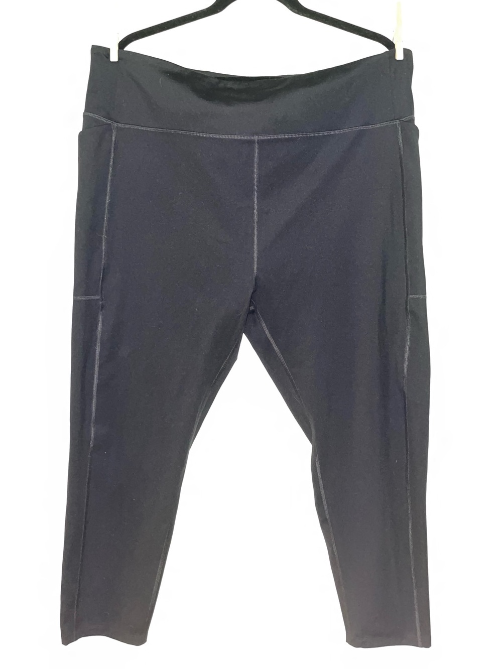 Girlfriend Collective Black Compressive Pocket Legging 4x